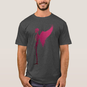 Fairy Skeleton Dark Goth Grunge Aesthetic Fairycor T-Shirt