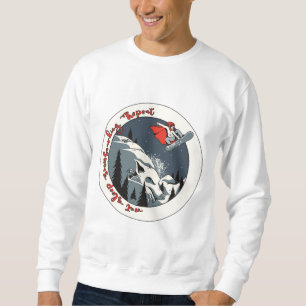 Fairy Snowborder ; Eat Sleep Snowboarding Repeat Sweatshirt