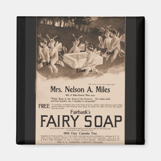 Fairy Soap Magnet (Front)