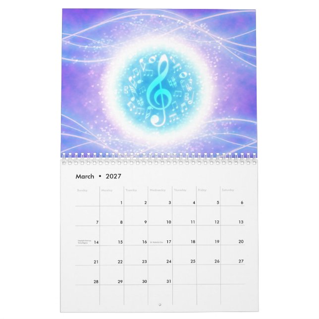 Fairy Song Calendar (Mar 2027)