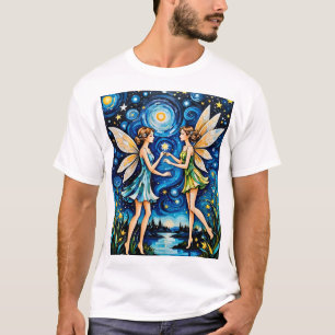 Fairy Starry Night Magic T Shirt Fantasy Aesthetic