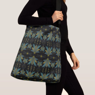 Fairy Stars Black Crossbody Bag (2 Sizes)