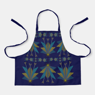 Fairy Stars Navy Small Apron
