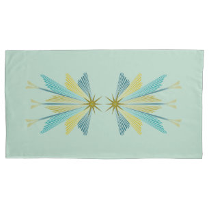 Fairy Stars Pistachio King Pillowcases
