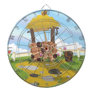 Fairy Tail Well Wishing Well Dartboard