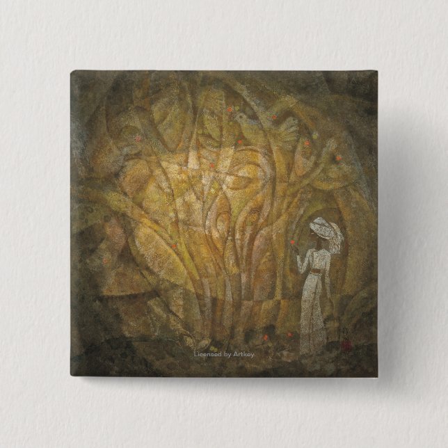 Fairy Tale 15 Cm Square Badge (Front)