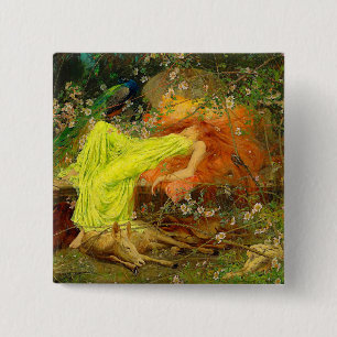 Fairy Tale Arthur Wardle 15 Cm Square Badge