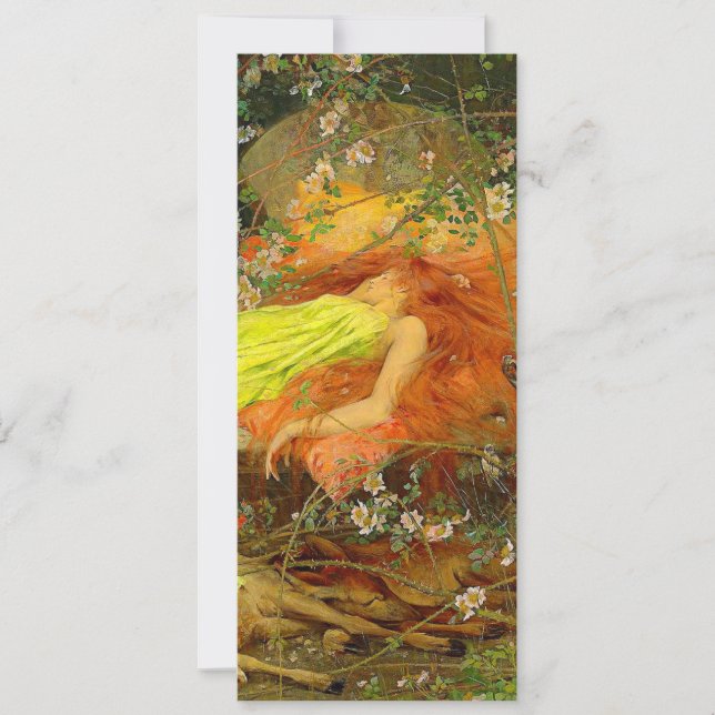 Fairy Tale Arthur Wardle Invitation (Front)