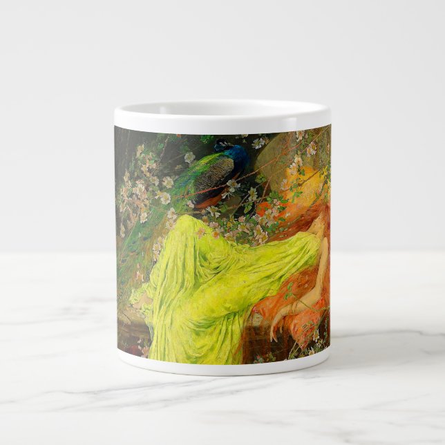Fairy Tale Arthur Wardle Large Coffee Mug (Front)