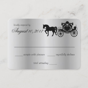 Fairy Tale Carriage Peacock Silver Response