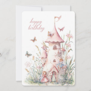 Fairy‑Tale Castle Birthday Card