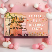 Fairy Tale Castle Door Flower Girl Birthday Party