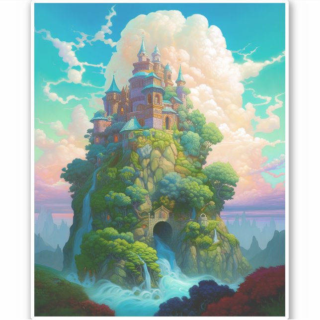 Fairy Tale Castle Fantasy Art (Front)