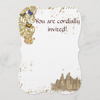 Fairy Tale Castle Invitation