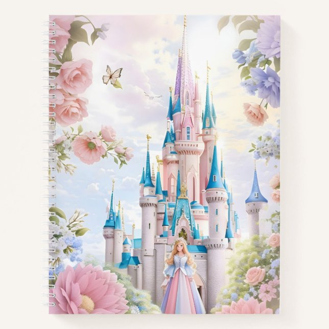 Fairy tale castle notebook (Front)