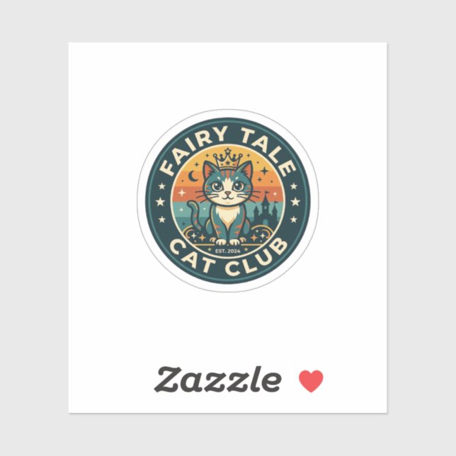 Fairy Tale Cat Cute Kitty Design - Fairy Tale Cat  (Sheet)