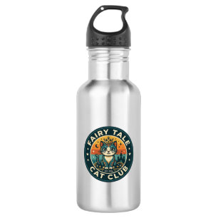 Fairy Tale Cat Cute Kitty Design - Fairy Tale Cat 532 Ml Water Bottle