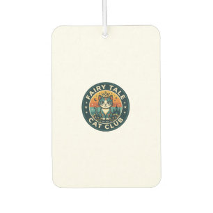 Fairy Tale Cat Cute Kitty Design - Fairy Tale Cat Car Air Freshener