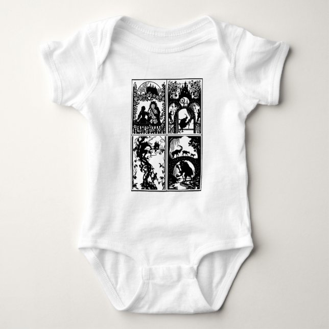 Fairy Tale Collection  Baby Bodysuit (Front)