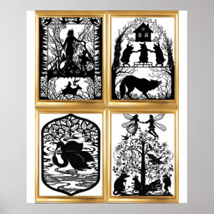 Fairy Tale Designs Collection Poster