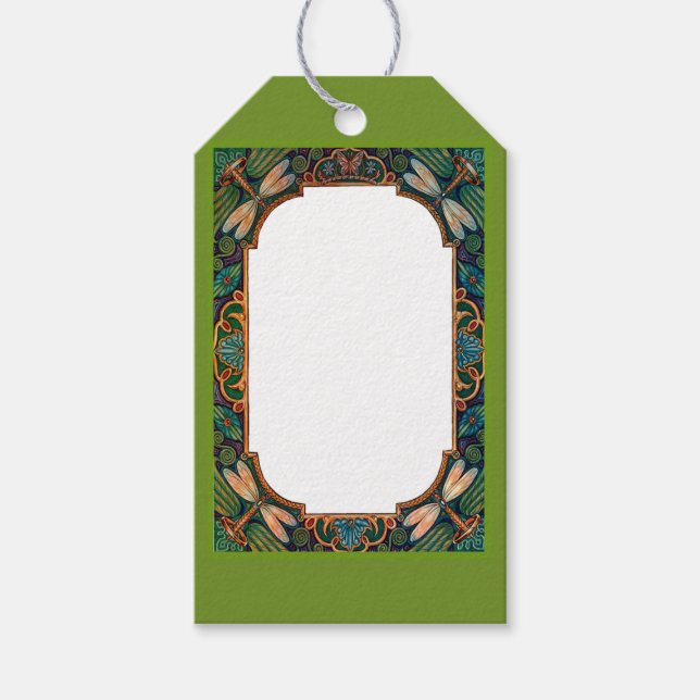 Fairy Tale Dragonfly  Gift Tags (Front)