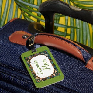 Fairy Tale Dragonfly Personalised Luggage Tag