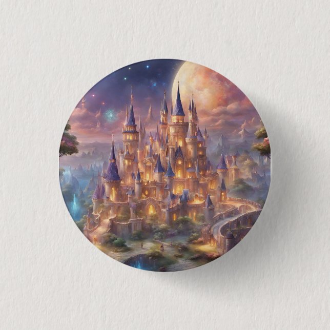 Fairy Tale Dreams 3 Cm Round Badge (Front)