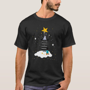 Fairy Tale Dreamy Surreal Reach For The Stars Pyja T-Shirt
