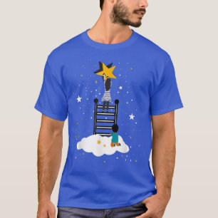 Fairy Tale Dreamy Surreal Reach For The Stars Pyja T-Shirt