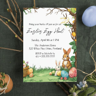 Fairy Tale Easter Egg Hunt  Invitation