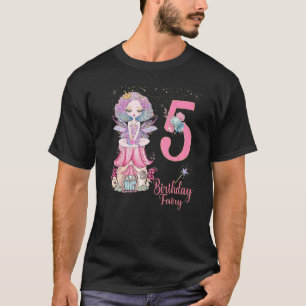 Fairy Tale Fairies Princess Birthday Party 1st 4th T-Shirt