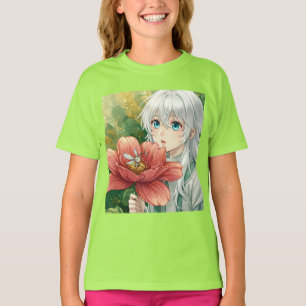  Fairy Tale Flower, Anime by Natasha Us   T-Shirt