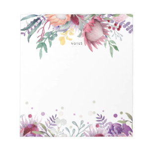 Fairy Tale Flowers Notepad