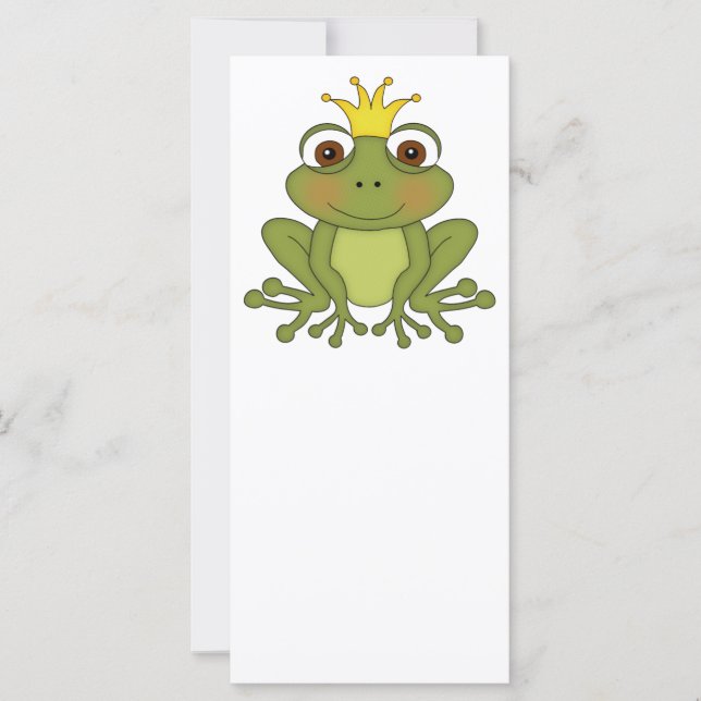 Fairy Tale Frog Prince with Crown (Front)