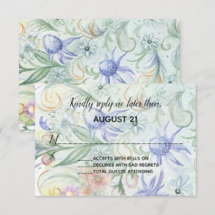 Fairy tale Garden Wedding Invitation