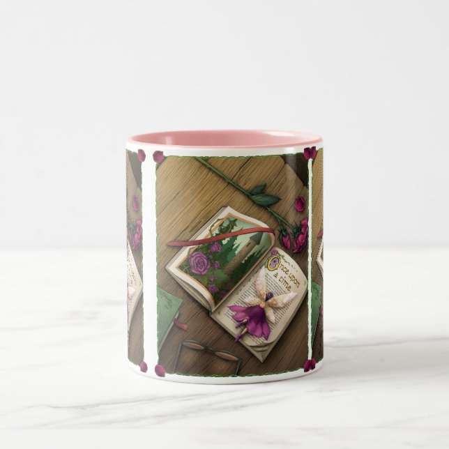 Fairy Tale II Two-Tone Coffee Mug (Center)