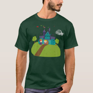 Fairy Tale Kingdom by Eggroll Games Castle T-Shirt