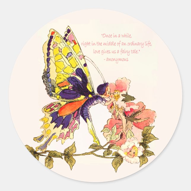 Fairy Tale Kiss Stickers (Front)