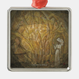 Fairy Tale Metal Tree Decoration