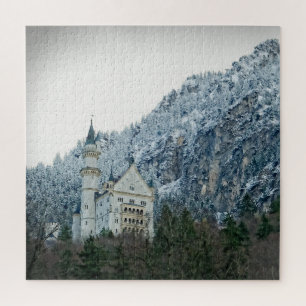 Fairy Tale Mountain Castle Germany- 20x20 - 676 pc Jigsaw Puzzle