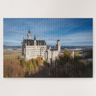 Fairy tale Neuschwanstein castle in Germany Jigsaw Puzzle