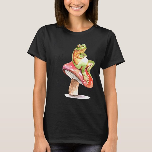 Fairy Tale Prince Frog Outfit Animal  Terrariums P T-Shirt (Front)