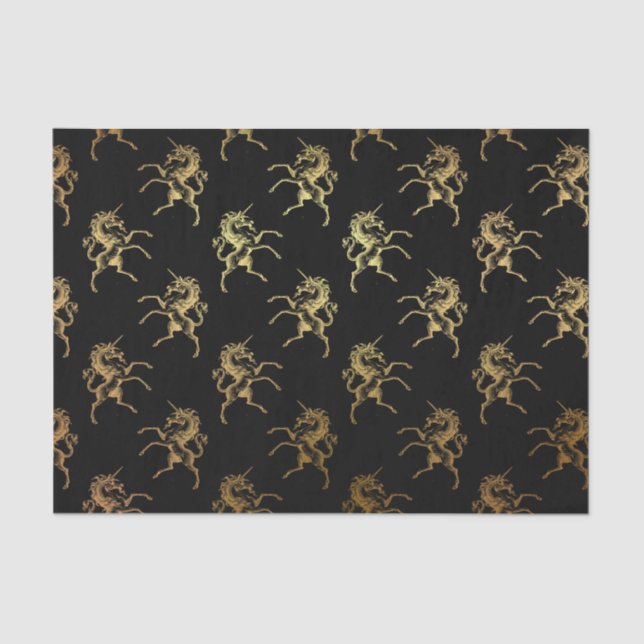 Fairy tale Princess Fantasy Unicorn party tissue Tissue Paper (Front)