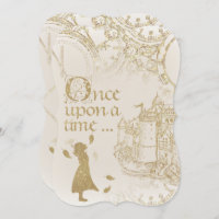 Fairy Tale Princess Theme Gold Glitter