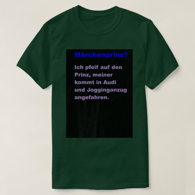 Fairy Tale PrinceT-Shirt T-Shirt (Design Front)