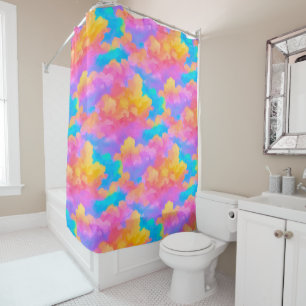 Fairy Tale Skies Shower Curtain