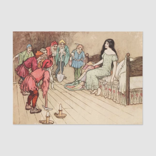 Fairy Tale Snow White Tissue Paper (Front)