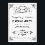 Fairy Tale Storybook Wedding Menu Cards<br><div class="desc">Calling all princes and princesses who are planning to marry!  Here is the next chapter of your once upon a time inspired love story!  These menu cards look like pages straight out of a fairy tale storybook. Choose them for your fairy tale theme wedding!</div>