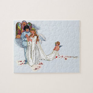 fairy tale wedding jigsaw puzzle