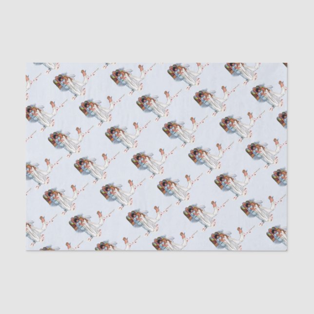 fairy tale wedding tissue paper (Front)